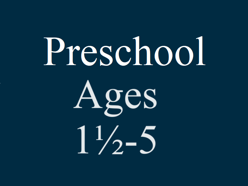 Ages 1.5-5